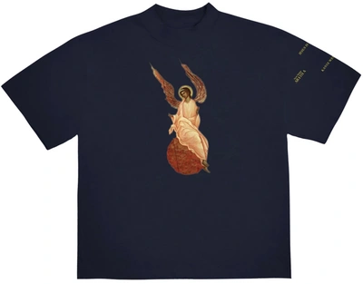 Pre-owned Kanye West  Jesus Is King Archangel Ii T-shirt Navy