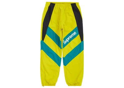 Pre-owned Supreme  Paneled Track Pant Light Gold