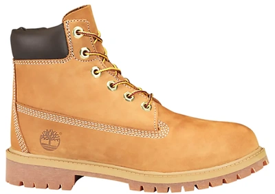 Pre-owned Timberland 6" Boot Wheat (gs) In Wheat Nubuck