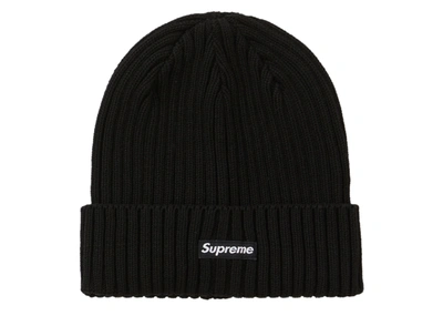 Pre-owned Supreme Overdyed Beanie (ss20) Black