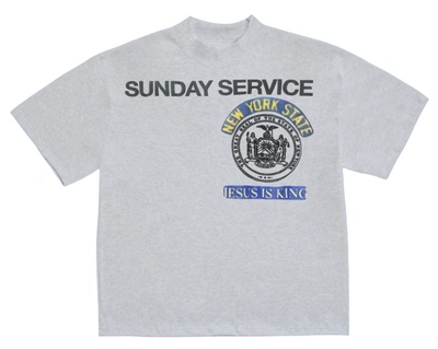 Pre-owned Kanye West  Sunday Service New York Ii T Shirt Heather