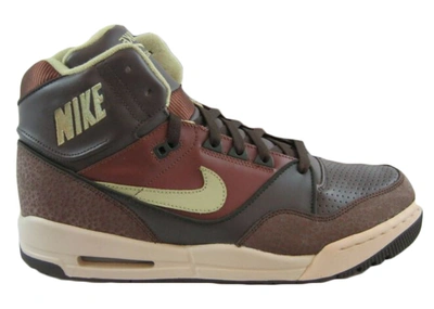 Pre-owned Nike  Air Assault High Dark Cinder In Dark Cinder/rustic Dark Army