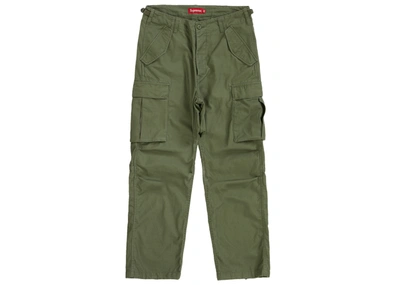 Pre-owned Supreme Cargo Pant (ss20) Olive