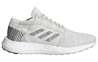 Pre-owned Adidas Originals Adidas Pureboost Go Non Dyed Grey (youth) In Non Dyed/grey Six/raw White