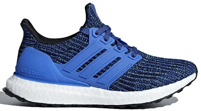 Pre-owned Adidas Originals Adidas Ultra Boost 4.0 Hi-res Blue (youth) In Hi-res Blue/hi-res Blue/cloud White