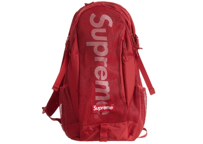 Pre-owned Supreme Backpack (ss20) Dark Red
