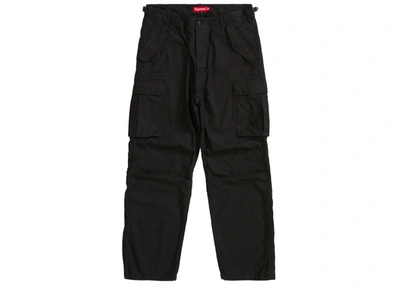 Pre-owned Supreme Cargo Pant (ss20) Black