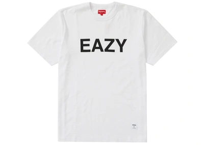 Pre-owned Supreme Eazy S/s Top White
