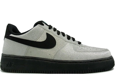 Pre-owned Nike Air Force 1 Low Lv8 Diamond Quest In Metallic Silver/black/ aqua | ModeSens