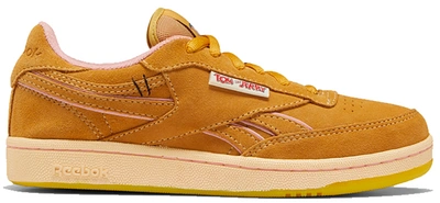 Pre-owned Reebok Club C Revenge Tom & Jerry (gs) In Bold Brass/bold Brass-quiet Pink
