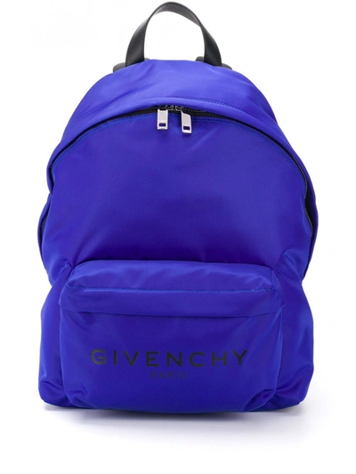 Givenchy Urban Back Pack In Blue
