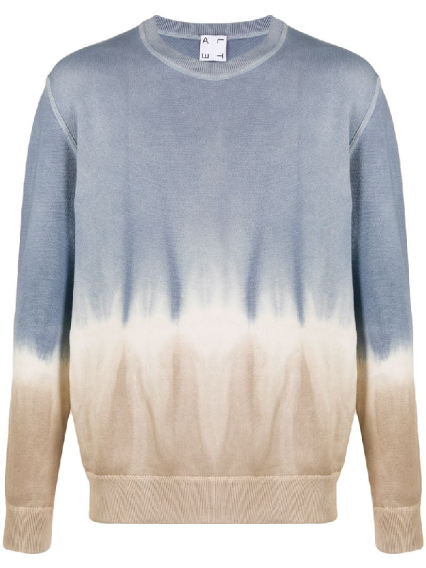 tie dye cotton sweater