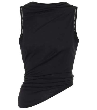 Rick Owens Lilies Knit Top In Black