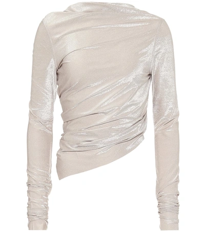 Rick Owens Lilies Knit Top In Neutrals