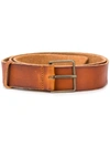 Forte Forte Smooth Finish Belt In Brown