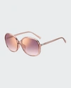 Pink/Burgundy Gradient Polarized