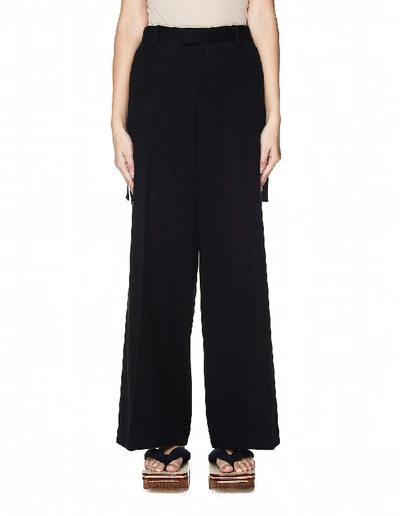 Sue Undercover Black Wool Trousers