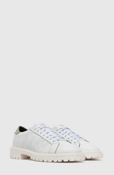 P448 Women's Bull Lace Up Sneakers In White/ Grey
