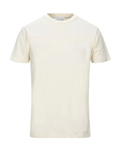 Helmut Lang T-shirts In Light Grey