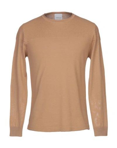 Bellwood Sweaters In Camel