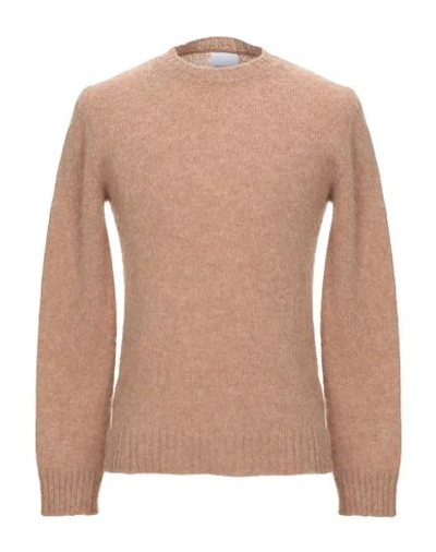 Bellwood Sweaters In Camel
