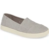 Toms Avalon Slip-on Sneaker In Drizzle Grey Canvas