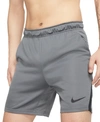 Nike Men's Dri-fit Knit Training Shorts In Grey