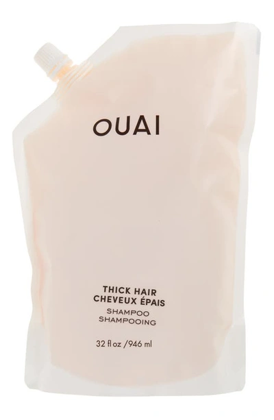 Ouai Thick Hair Shampoo Refill (946ml) In N,a