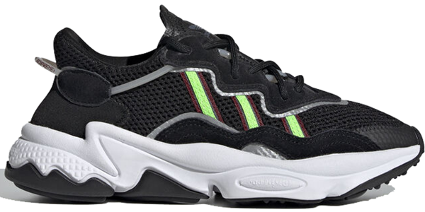 adidas originals ozweego trainers in solar green