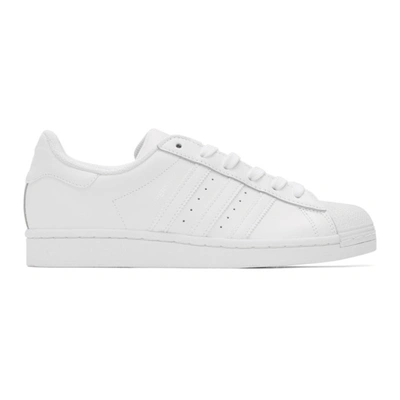 Adidas Originals Superstar Pharrell Supershell Sneakers In White