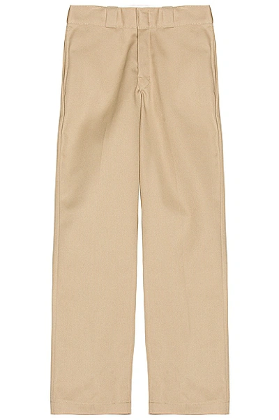 Dickies 874 Workstraight Leg  Trouser In Khaki