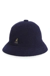 Kangol Bermuda Casual Cloche Hat In Navy