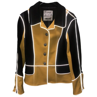 Pre-owned Moschino Cheap And Chic Suit Jacket In Yellow