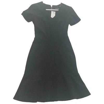 Pre-owned Set Mid-length Dress In Black