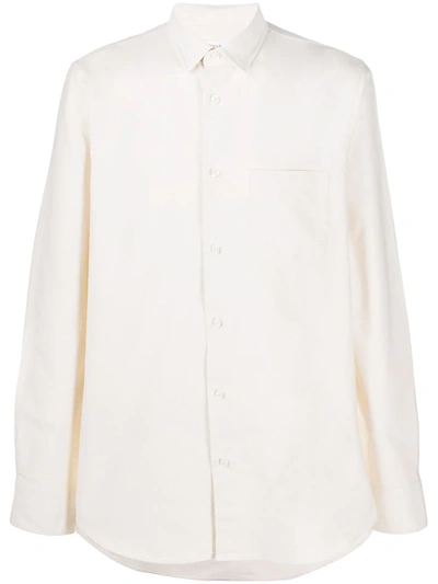 Filippa K Tim Regular-fit Cotton Shirt In Neutrals