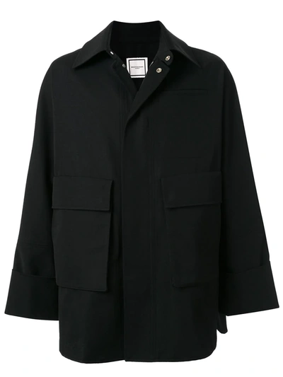 Wooyoungmi Loose-fit Two Pocket Jacket In Black