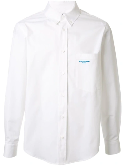 Wooyoungmi Button-down Collar Shirt In White