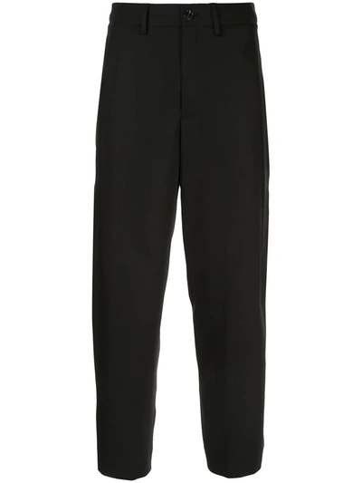 Closed Ludwig Cropped Trousers In Black