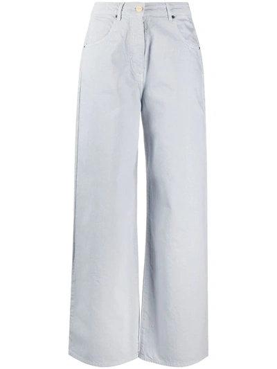 Jacquemus Wide-leg Jeans In Grey