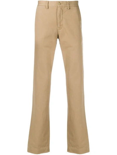Polo Ralph Lauren Straight-leg Tailored Trousers In Neutrals