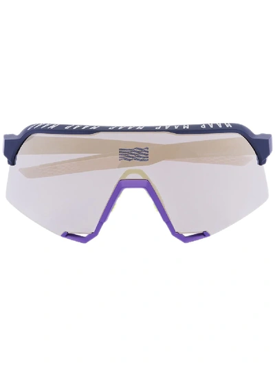 Maap X 100% Blue S3 Ski Glasses In Blau