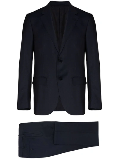 Ermenegildo Zegna Single-breasted Two-piece Suit In Blue