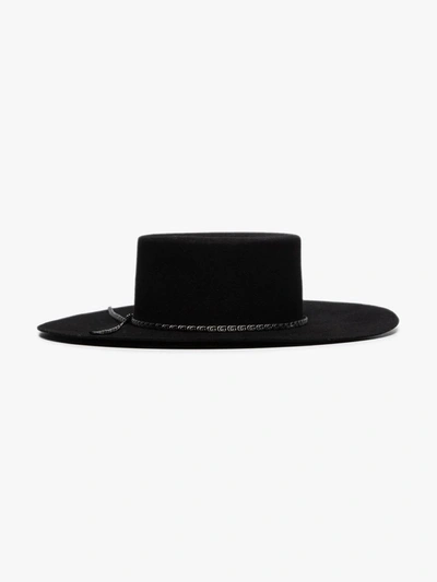 Gucci Black Felt Cordobes Hat