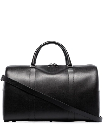 Canali Black Weekend Leather Holdall