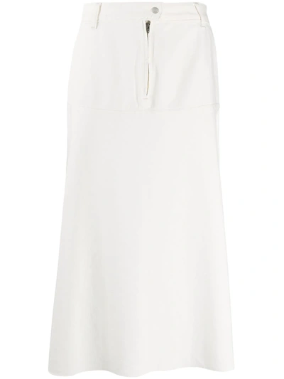 Closed Agnes Midi Skirt In White