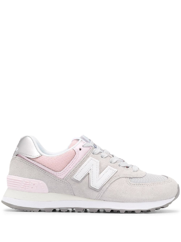 grey suede new balance sneakers