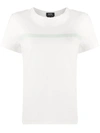 Apc Logo Print T-shirt In White