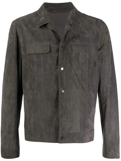 Salvatore Santoro Long Sleeved Jacket In Grey