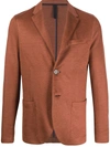 Harris Wharf London Sartorial Single-breasted Blazer In Brown