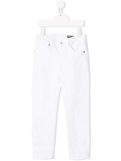 Dondup Kids' George Jeans In White